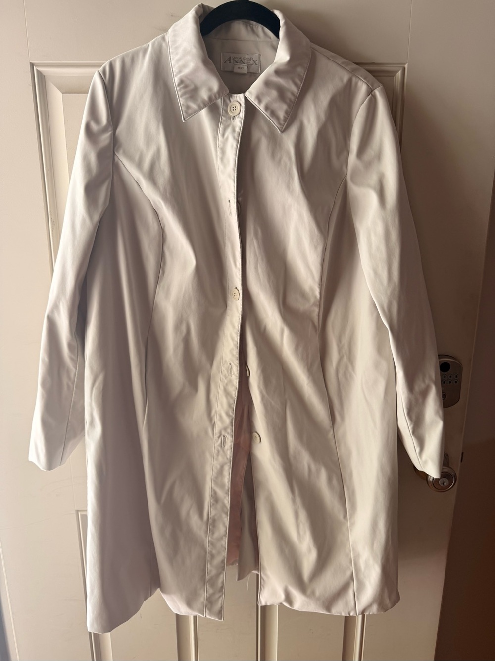 Casual Corner Light Khaki Trench Coat